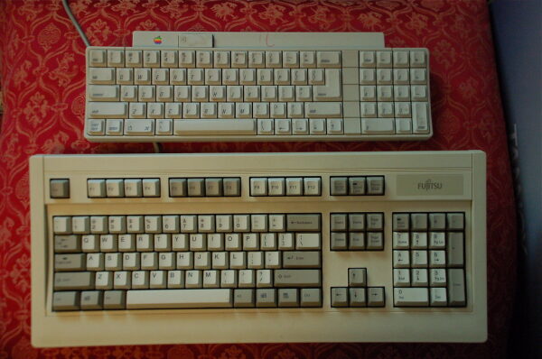 Mouse y teclado PS/2 antiguos