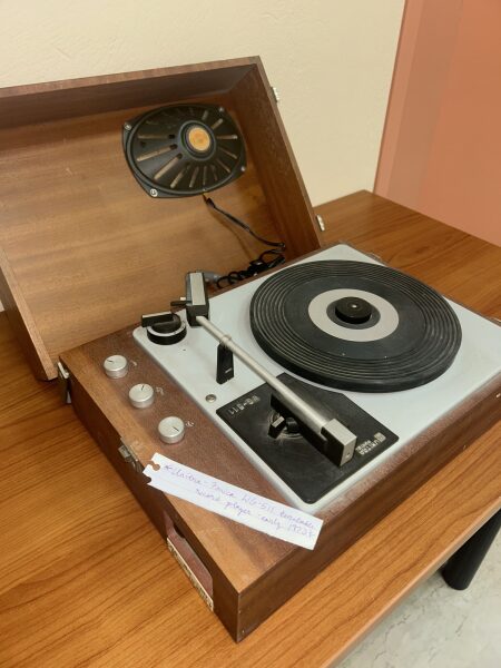 Tocadiscos operativo