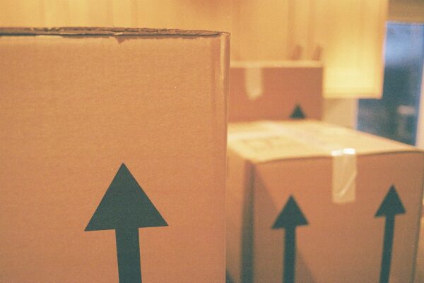 Cajas de cartón usadas para mudanza (lote)